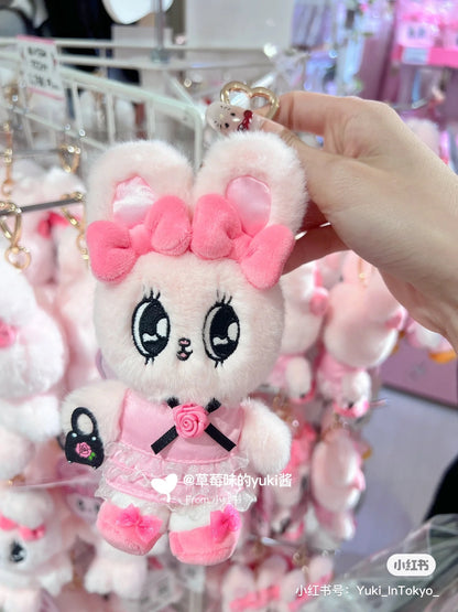 EstherBunny艾丝乐小兔｜限定粉嫩软萌兔挂件/玩偶/手里还拎着小包包