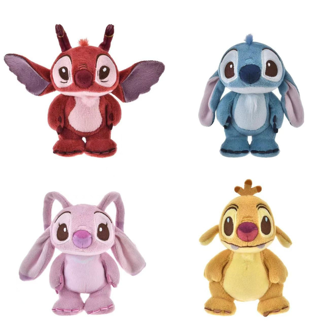 Disney｜StanDs Lilo &amp; Stitch Plush Dolls/Plush Toy｜ 11.5×14.5×7cm approx.