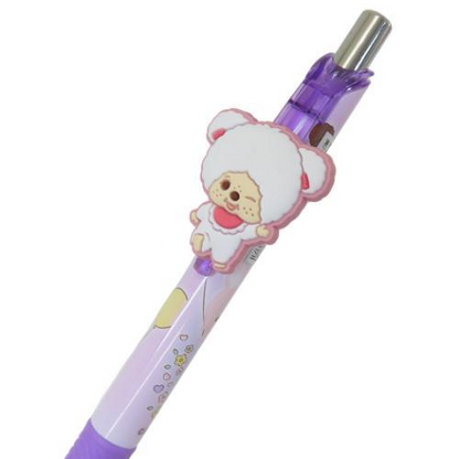 Monchhichi｜Gel pen with mascot｜12x150mm approx.