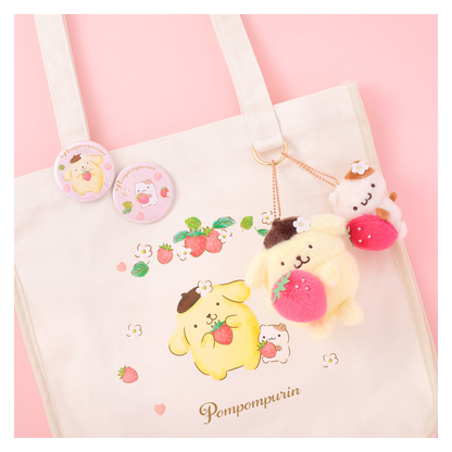 Sanrio｜KThings Strawberry Friends Mascot Holder /Plush Keychain｜H10cm approx.
