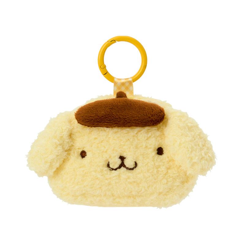 Sanrio｜Face-Shaped Mini Pouch with Carabiner｜W9.5×D3×H7cm approx.