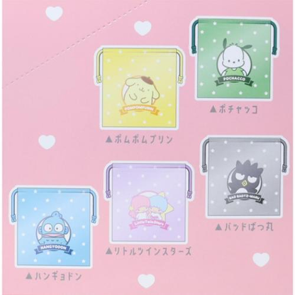 Sanrio｜Characters PVC Drawstring Bag mystery bag/blind box/All 10 types｜1pcs