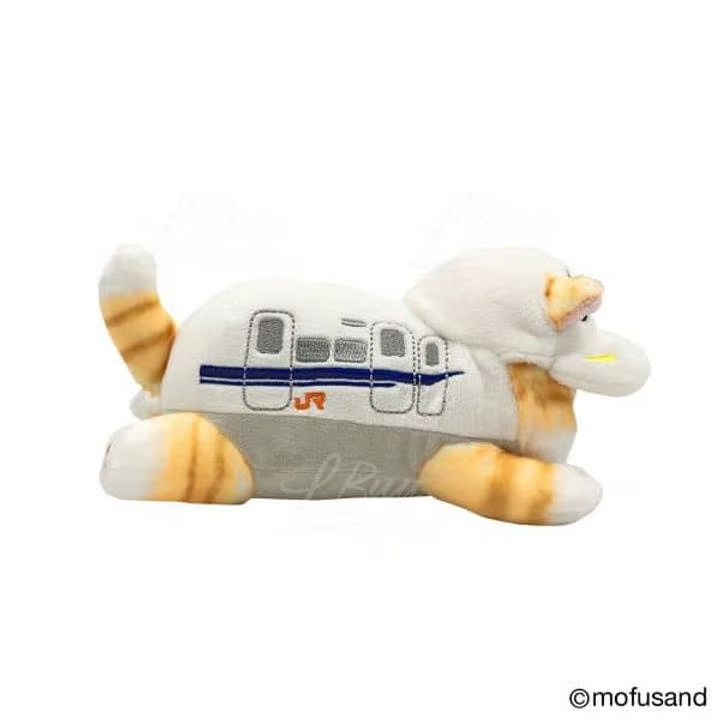 Mofusand｜JR Tokaido Shinkansen Plush Dolls/PlushToy｜H100×W135×D210mm approx.