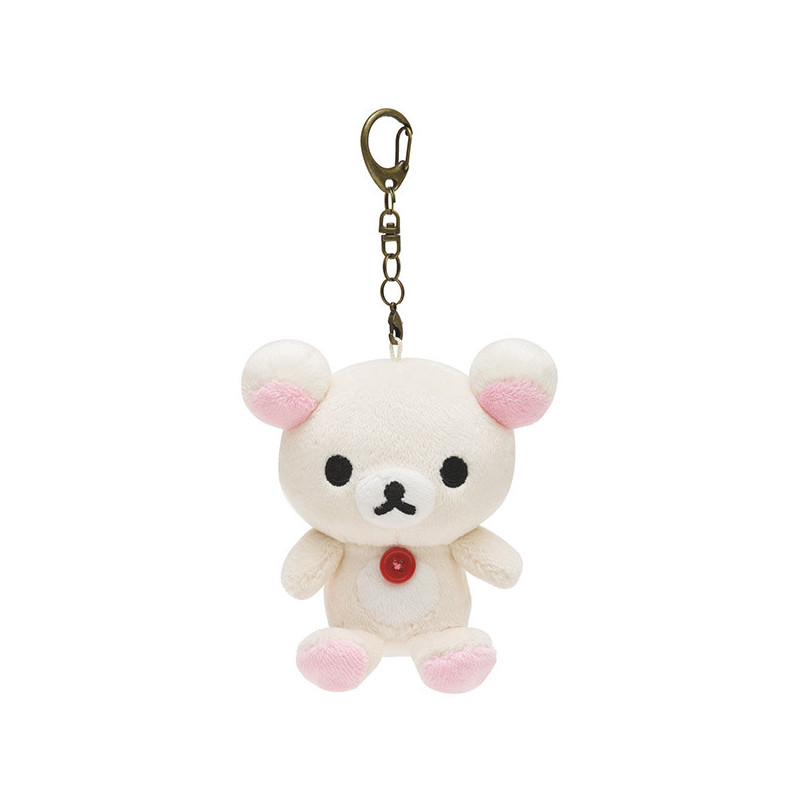 Rilakkuma｜Always Together Mascot Holder /Plush Keychain｜110 × 90 × 50 mm approx.