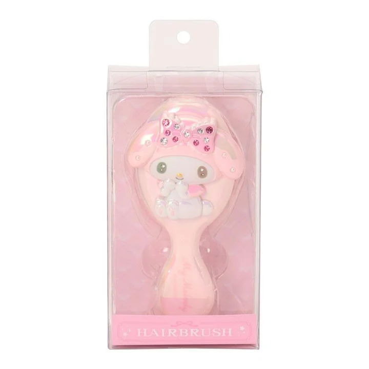 Sanrio｜Characters Hairbrush with Stones｜6.5×4×14cm approx.