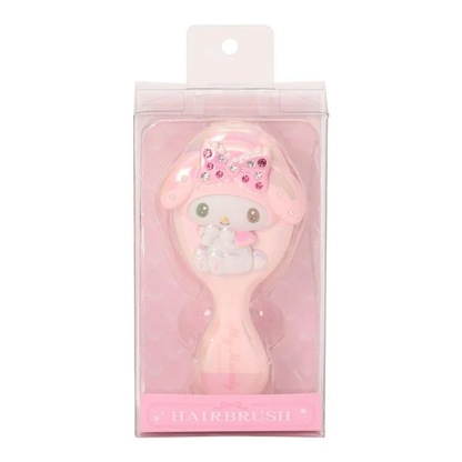 Sanrio｜Characters Hairbrush with Stones｜6.5×4×14cm approx.