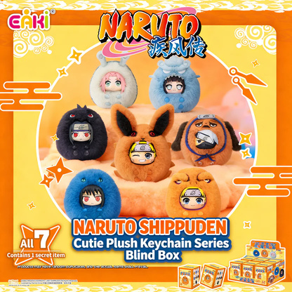 TOP TOY NARUTO Shippuden cutie Plush Keychain Series Blind Box