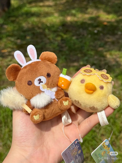 【limit 1】Rilakkuma｜Ginza limited 4 seasons Tenori Plush/Hand-held Plush Toy｜85×65×50mm approx.