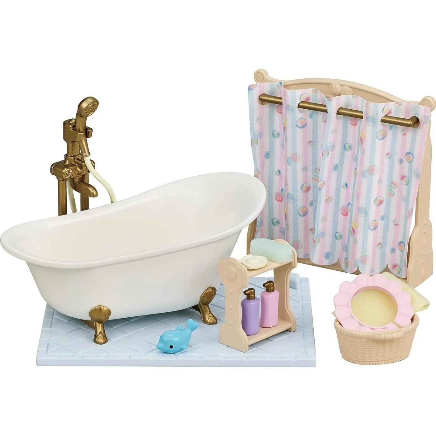 SylvanianFamilies森贝儿家族｜bath and shower set浴缸和淋浴套组/玩具/过家家5739