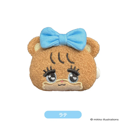 mikko illustrations｜Plush Badge｜ H62 x W80 x D30mm approx.