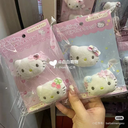 Hello kitty｜Lolita Plush Multipurpose Clip Set｜H48 x W80 x D20mm approx.