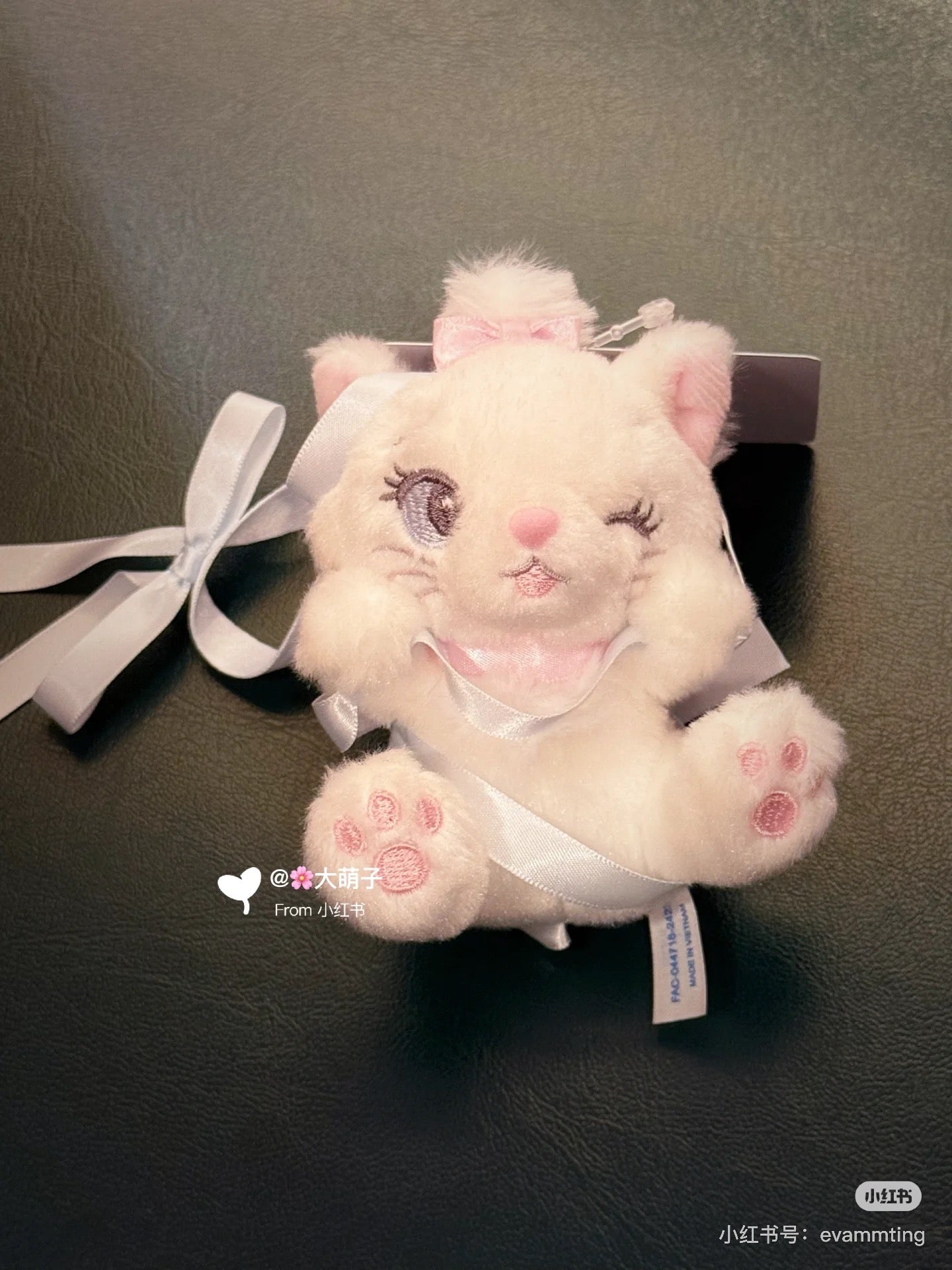 Disney迪士尼｜东迪Marie玛丽猫系列毛绒玩偶挂件/包挂