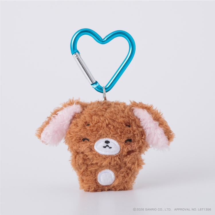 Sanrio｜Cheek Squeeze Mini Mascot Holder /Plush Keychain｜H75mm approx.