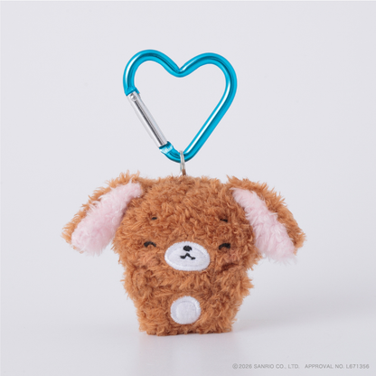 Sanrio｜Cheek Squeeze Mini Mascot Holder /Plush Keychain｜H75mm approx.