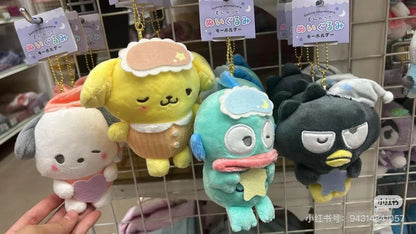 Sanrio｜Crux pajamas Mascot Holder /Plush Keychain｜190x160x70mm approx.