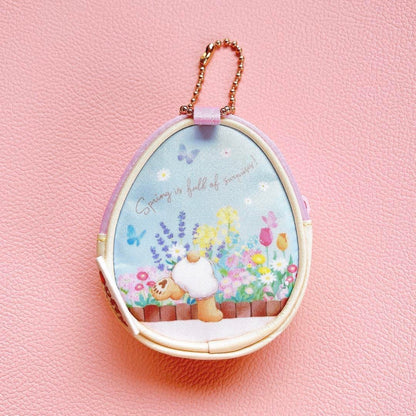 Disney迪士尼｜2024东迪春日复活节限定零钱包3只组/正反不同图案｜約幅8×奥行3×高さ10cm