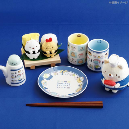 Sumikko gurashi｜Anytime Sushi Mascot Holder /Plush Keychain｜70×50×35mm approx.
