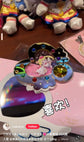 Sailor moon｜美战✖️Sanrio联名七彩宝石/爱心天使翅膀造型便携化妆镜｜约16.2×1.2×9.2cm