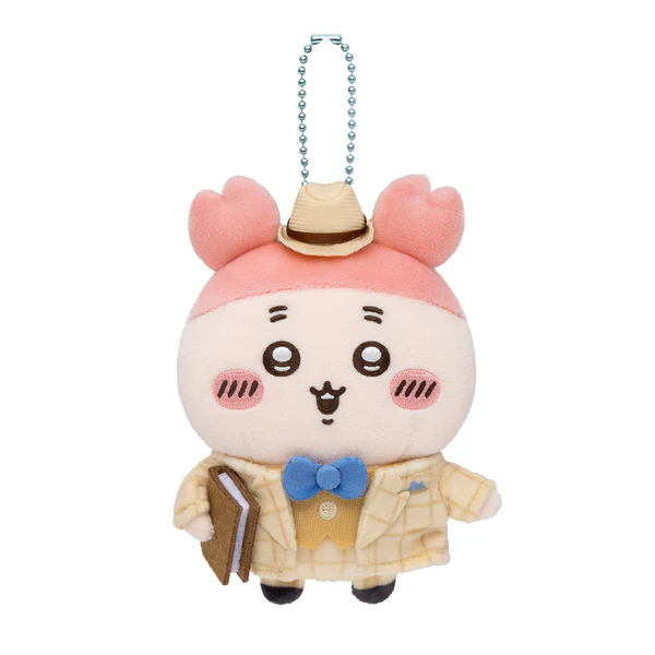 chiikawa｜Otaru Limited Edition Retro Mascot Holder /Plush Keychain｜H140 x W90 x D50 mm approx.