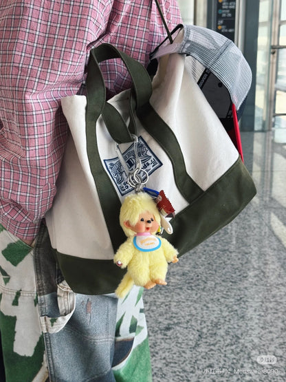 Monchhichi｜Colors Mascot Holder /Plush Keychain｜H13.5 x W8.5 x D5.5 cm approx.