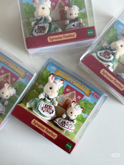 SylvanianFamilies｜CHOCOLATE RABBIT HOME EMBROIDERY Calico Critters Epoch