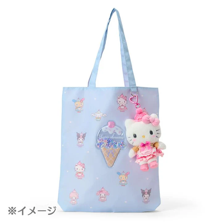 Sanrio｜Dreamy Ice Cream Mascot Holder /Plush Keychain｜11×8×19cm approx.