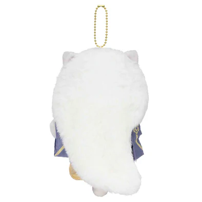 Mofusand｜ Kabuki Lion Parent Mascot Holder /Plush Keychain White｜170×115×150mm approx.