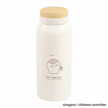 chiikawa｜真空不锈钢木盖便携保温保冷杯｜350ml