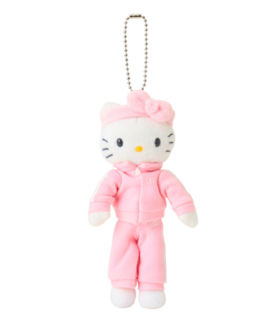 Hello Kitty｜Closet Collection Mascot Holder /Plush Keychain｜8×3.5×15cm approx.