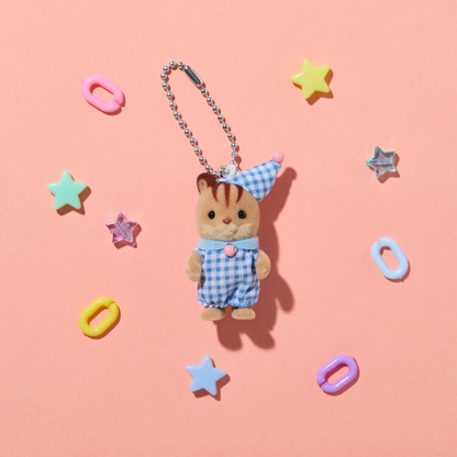 【limit 1】SylvanianFamilies｜Walnut Squirrel Key Chain Nightware Eopch Calico Critters