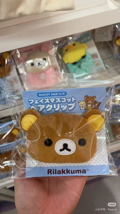 Rilakkuma｜Mascot Hair Clip｜ 85×85×45mm approx.
