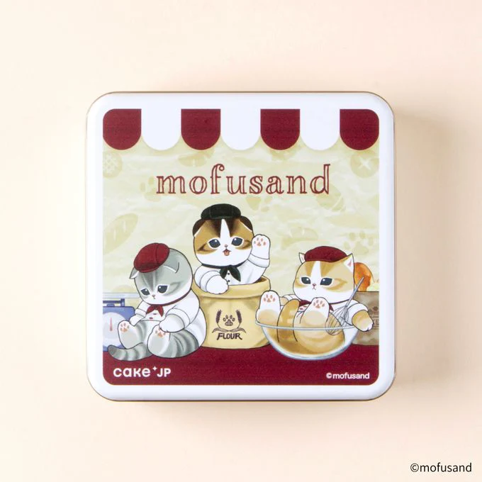Mofusand｜Mofumofu Bakery Mofumofu Cookie Tin【26.08.12】