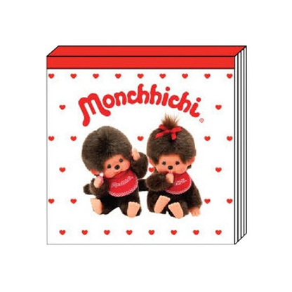 Monchhichi｜Square Memo Pad｜100 sheets