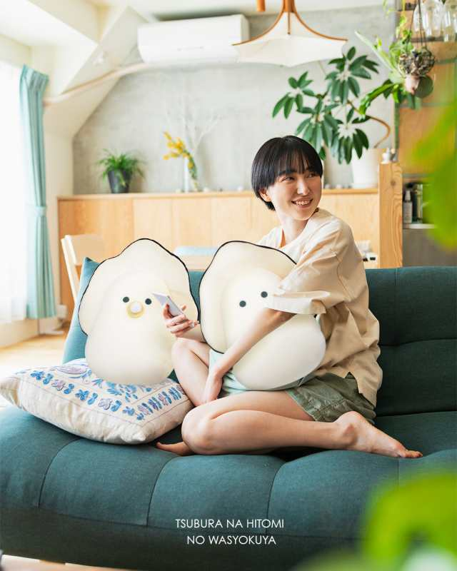 和食屋｜Baby Oyster Plush stuffed toy doll超好rua牡蛎生蚝宝宝公仔/玩偶｜约W25×H33×D14cm