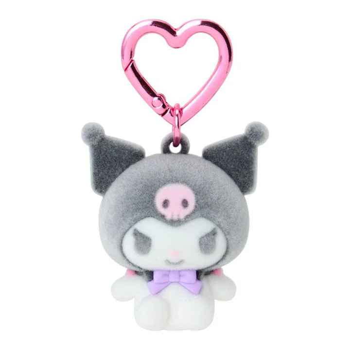 Sanrio｜Mini Sanrio Celebrating Shop 55th Anniversary Flocked Mascot Holder Bag Charm｜4.5×3.3×4.5cm approx.
