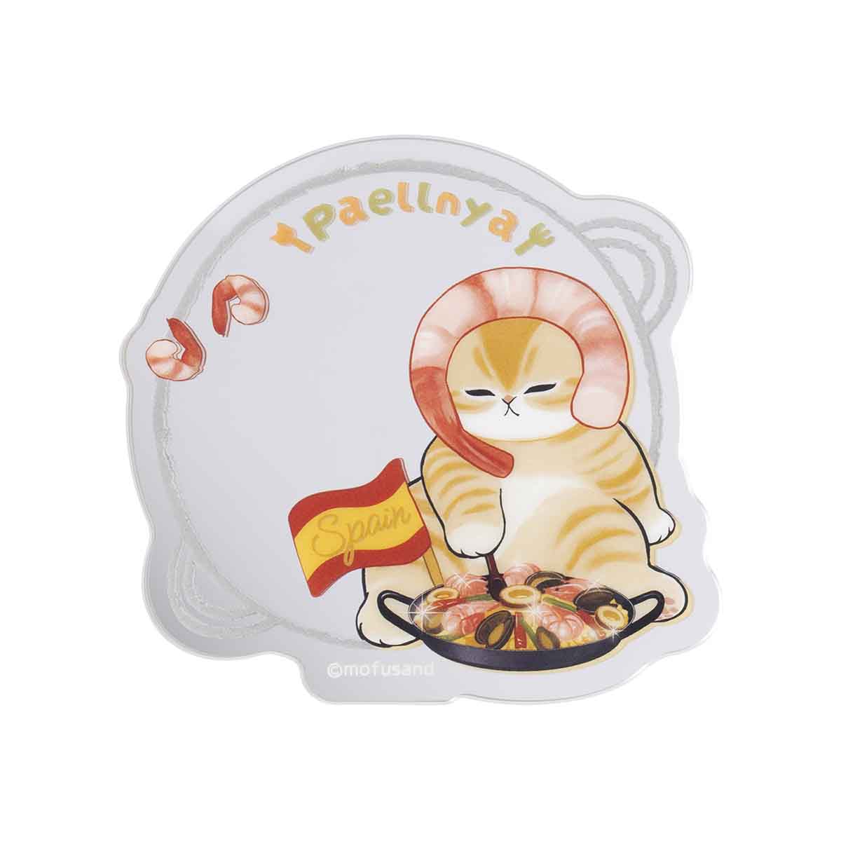 Mofusand｜mofumofuJourney Trading Acrylic Mirror Stickers mystery bag/blind box/All 8 types｜1pcs