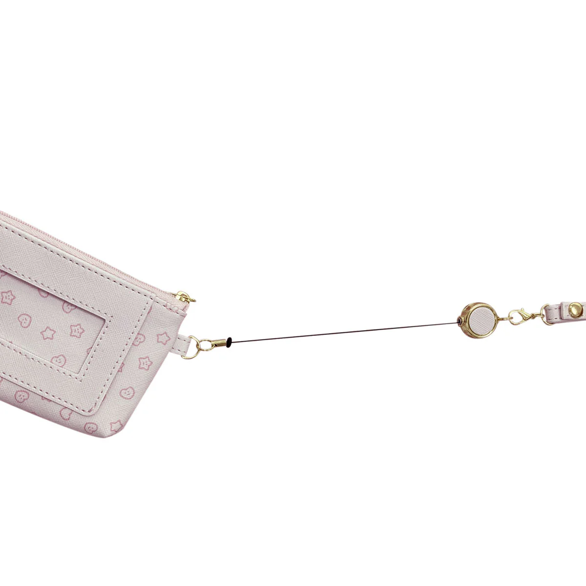 chiikawa｜Fairy Star Pass Case Card Holder &amp; Coin Case &amp; Reel｜80×122×10mm approx.