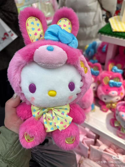 Sanrio｜Spring Rabbit Plush Dolls/Plush Toy｜16×12×22cm approx.