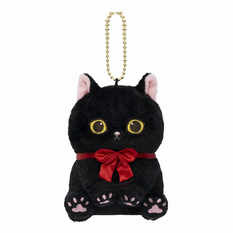 Mofusand｜Chocolate and a black cat mascot｜H110 x W80 x D105mm approx.