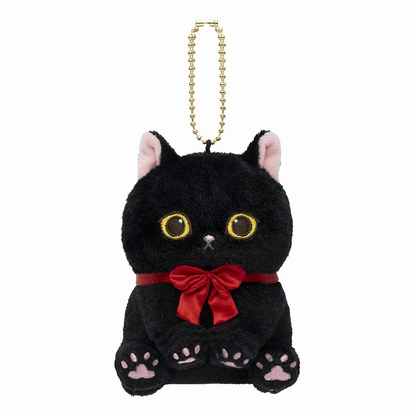 Mofusand｜Chocolate and a black cat mascot｜H110 x W80 x D105mm approx.