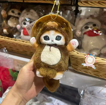 Mofusand｜Kyoto Mascot Holder /Plush Keychain｜160×95×135mm approx.