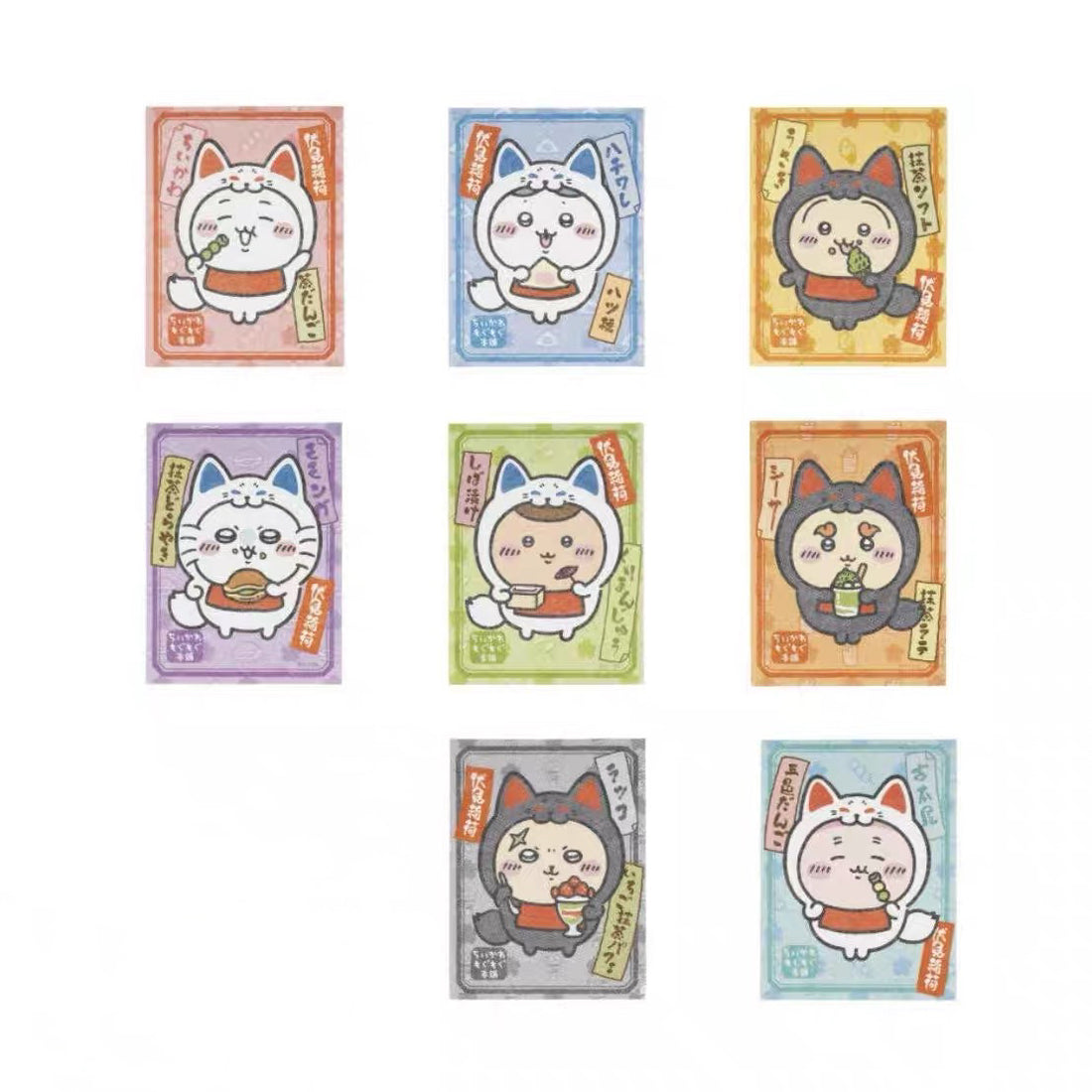 Chiikawa|Kyoto Fushimi Inari Limited stickers mystery bag/blind box/All 8 types|1pcs