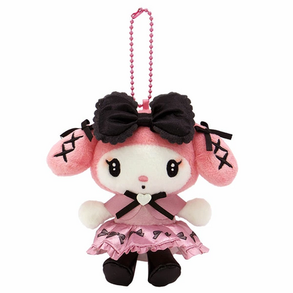 Sanrio｜My Melody 50th Anniversary  Mascot Holder /Plush Keychain｜H11.5 x W11 x D6cm approx.✔️