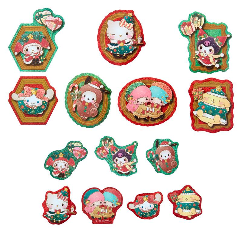 Sanrio｜Christmas Sticker Set｜28 pieces