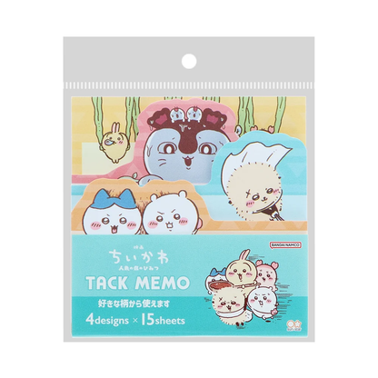 chiikawa｜Movie "Chiikawa" Die-Cut Sticky Note Block｜60 sheets