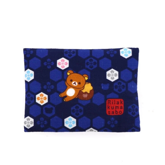 Rilakkuma轻松熊｜茶房限定纸巾包/收纳包｜约W120×H90(mm)