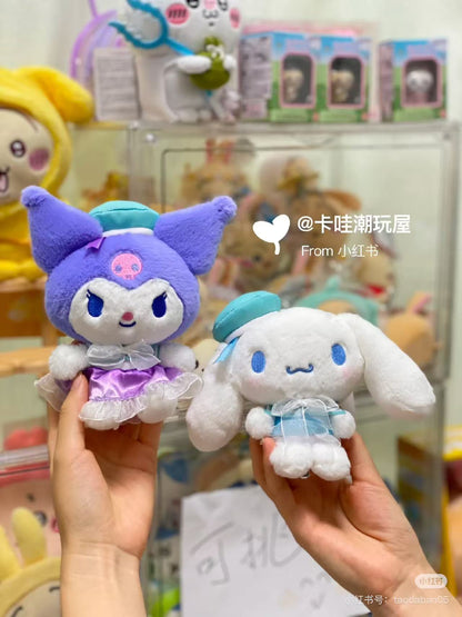 Sanrio｜Sherbet Marine Mascot Holder /Plush Keychain｜12.5×17×8cm approx.