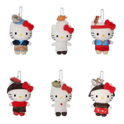 Hello Kitty｜avail food Mascot Holder /Plush Keychain