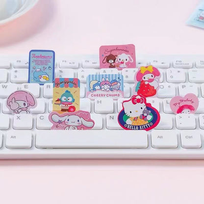 Sanrio｜Flake Sticker &amp; Case Set｜40piece