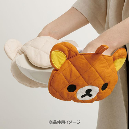 Rilakkuma｜Stay with Me Quilted Mittens Set - Korilakkuma &amp; Rilakkuma｜145×235×20mm approx.